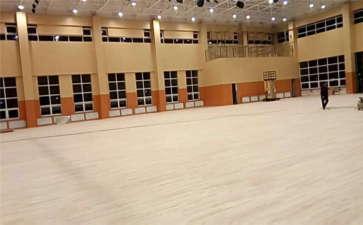 重慶柞木實(shí)木運動(dòng)地板施工方案